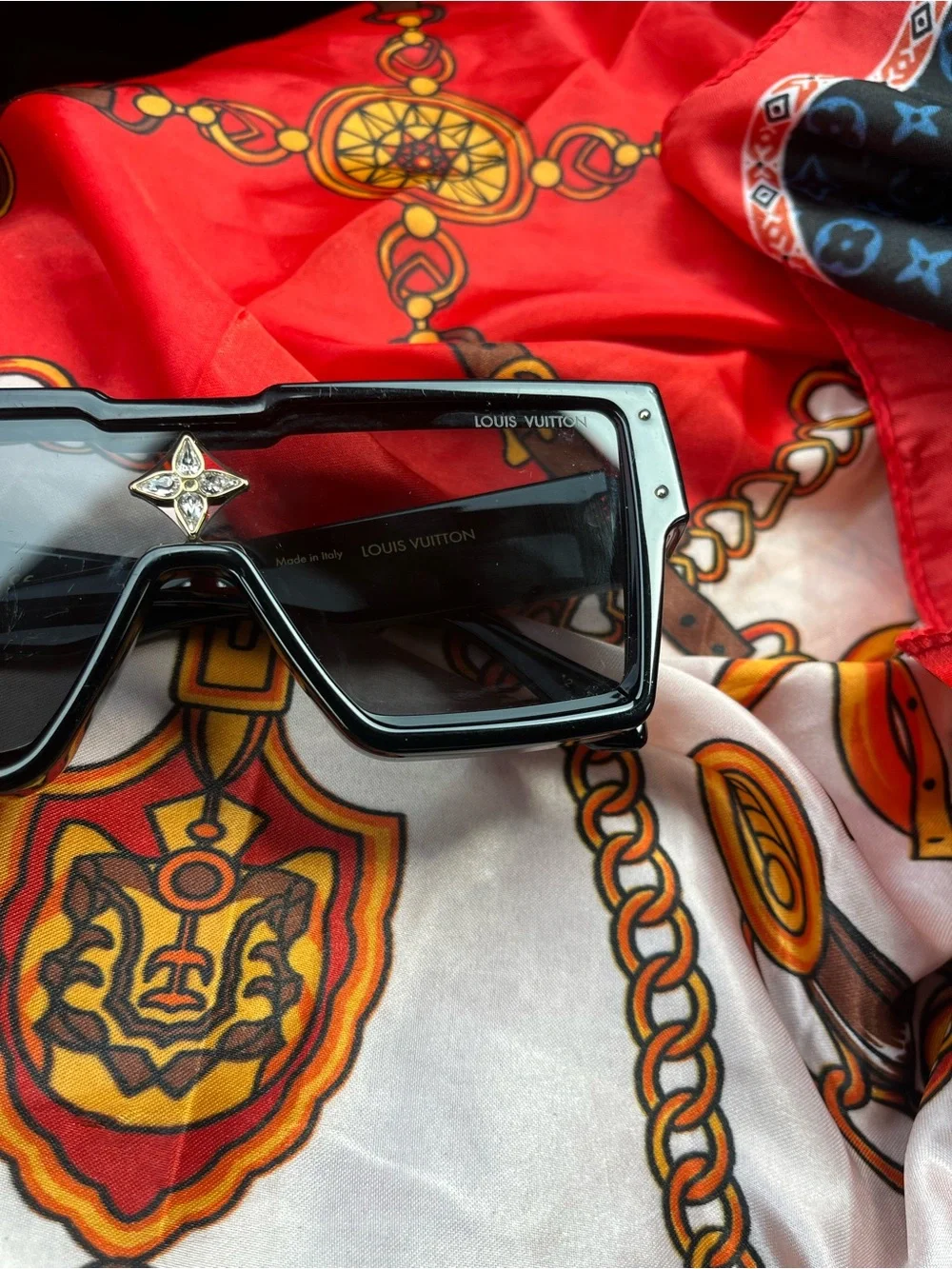 Louis Vuitton Black Cyclone Sunglasses
